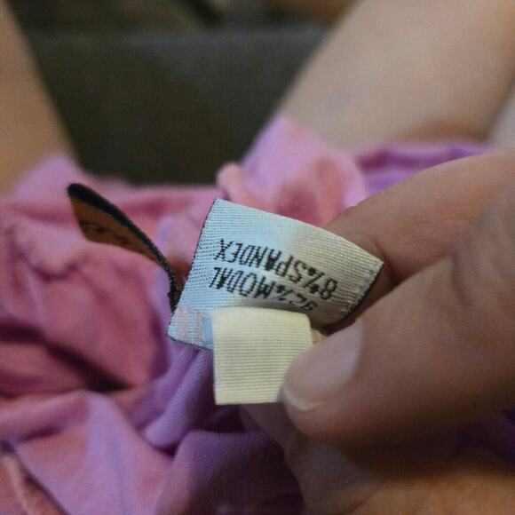 Rachel pally top womens size xs pink tank top babydoll tie back soft top y2k - Picture 7 of 10